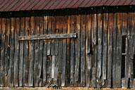 Side of old farm building