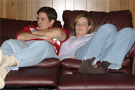 Chris and Alice at Grady and Peggy's