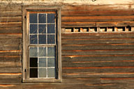 Old house window