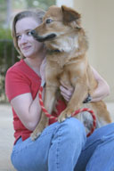 Karin and Stella at Karin's