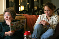 Maxine and Megan