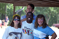 front L-R: Jessica Laney, Jerome Washington, Laurie Glenn?; back: ?